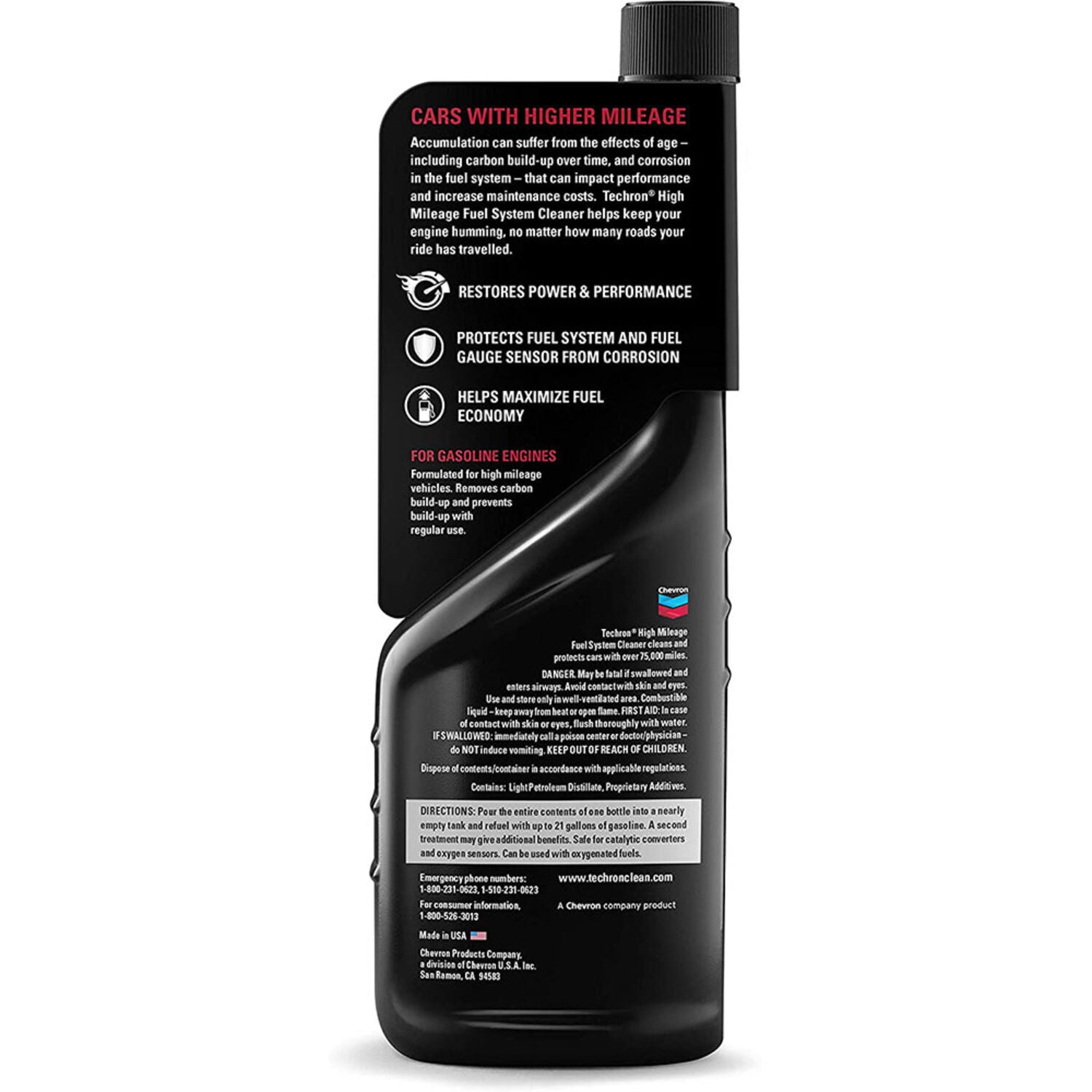 CHEVRON TECHRON - TECHRON HIGH MILEAGE FSC 6/12OZ