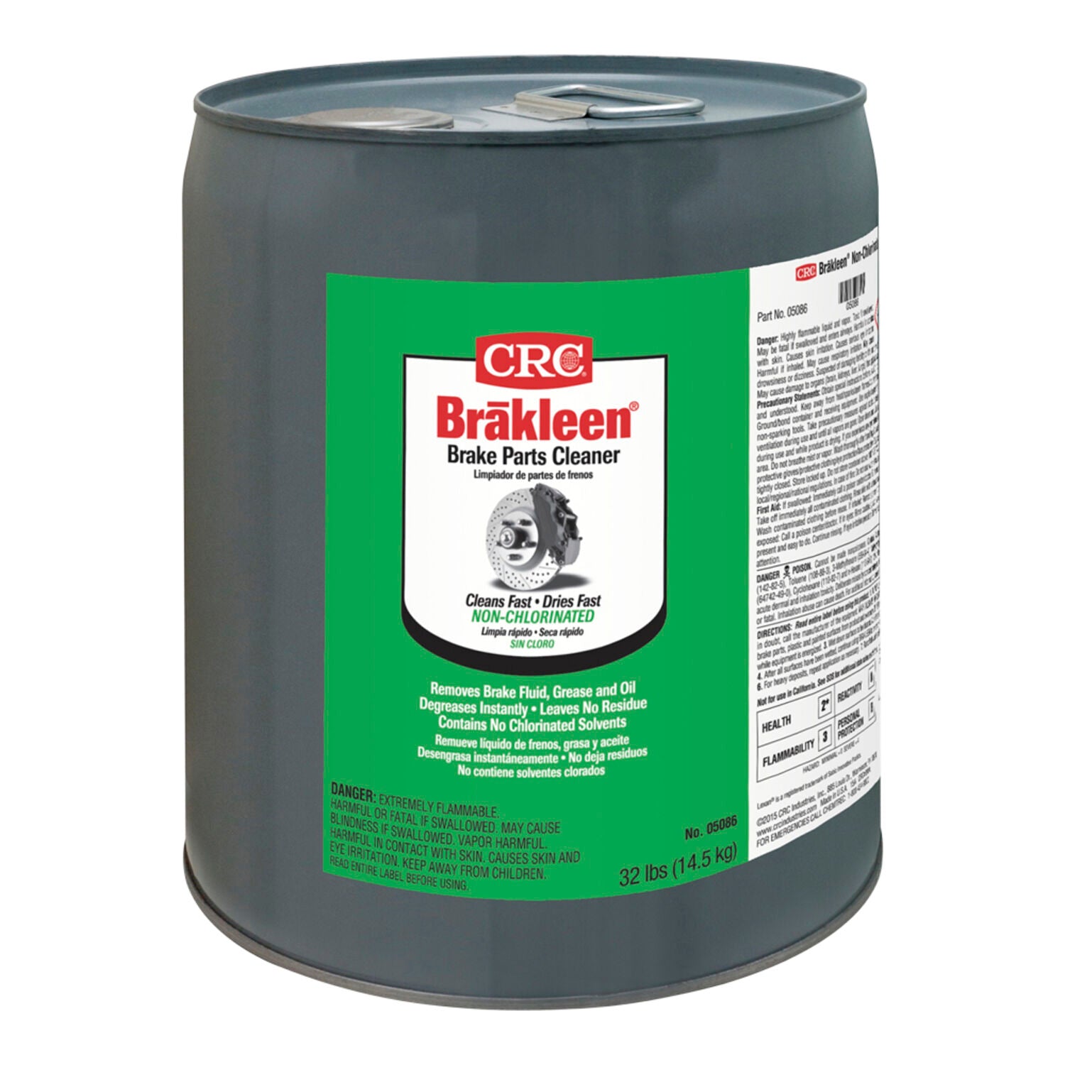 BRAKLEEN - CRC NONCHL BRK CLNR 5GAL