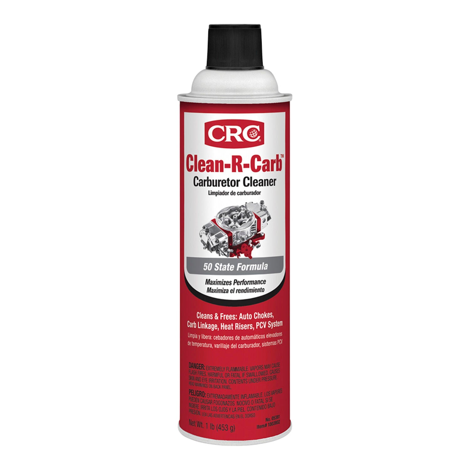 CRC - CRC CLNR-R-CARB 50STATE 12/16OZ