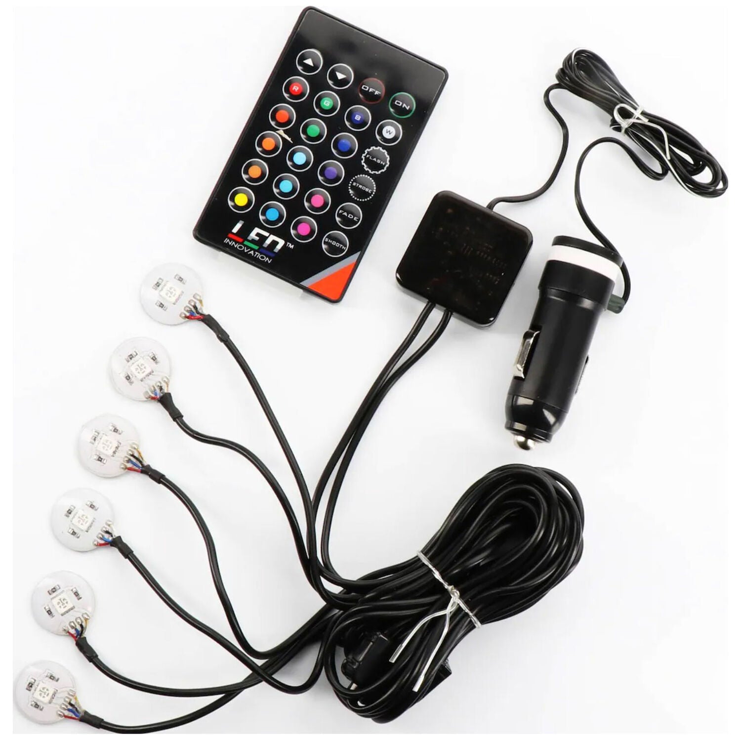 LED - LED 6 MULTI-COLOR UB LIGHT POD