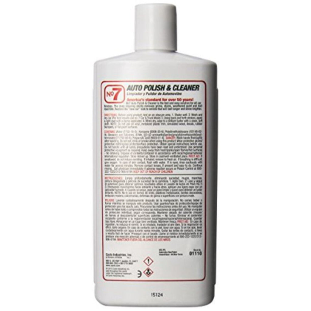 NO7 - #7 AUTO POLISH 6/14OZ