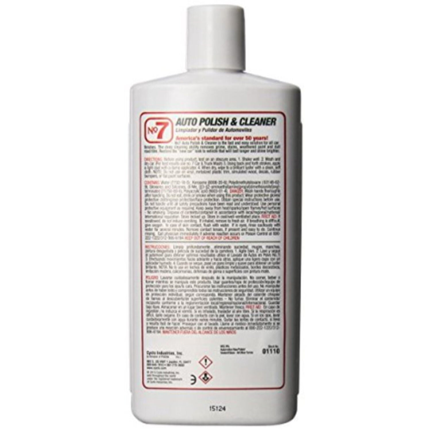NO7 - #7 AUTO POLISH 6/14OZ