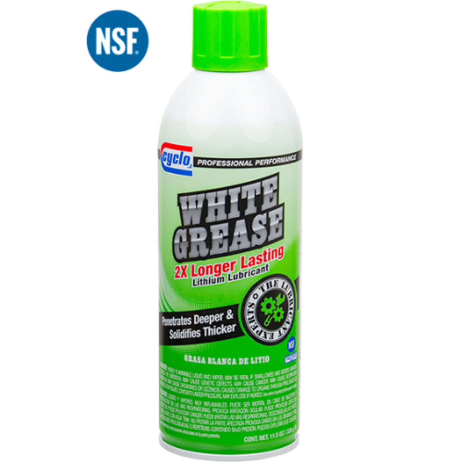 CYCLO - CYCLO WHITE GREASE SPRAY 12/11.