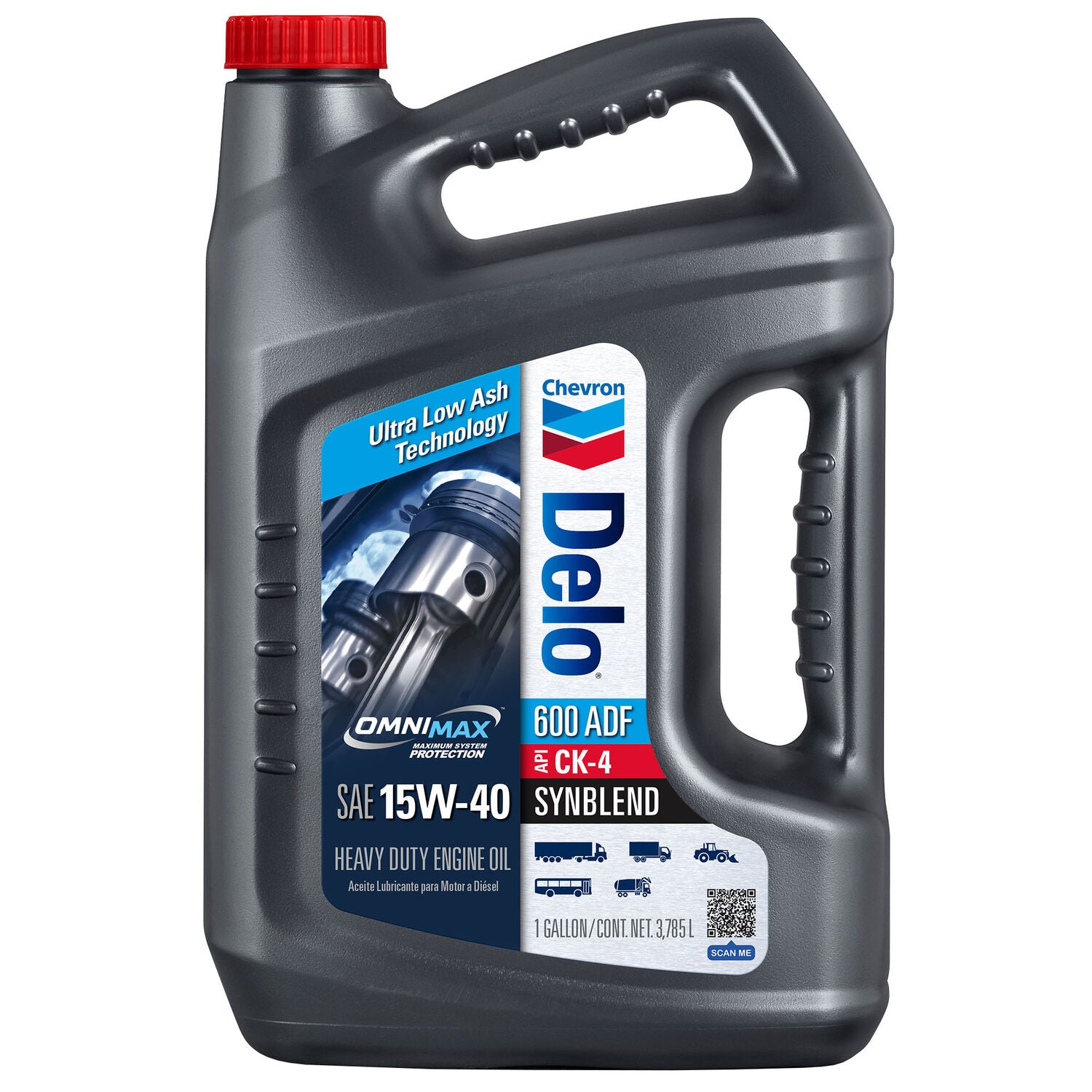 CHEVRON DELO - DELO 600 ADF 15W40 3/1GAL