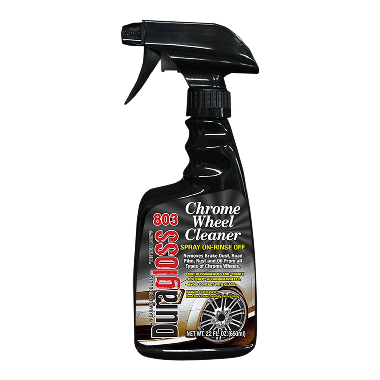 DURAGLOSS - DURAGLOSS CHROME WHEEL CLNR 6/2
