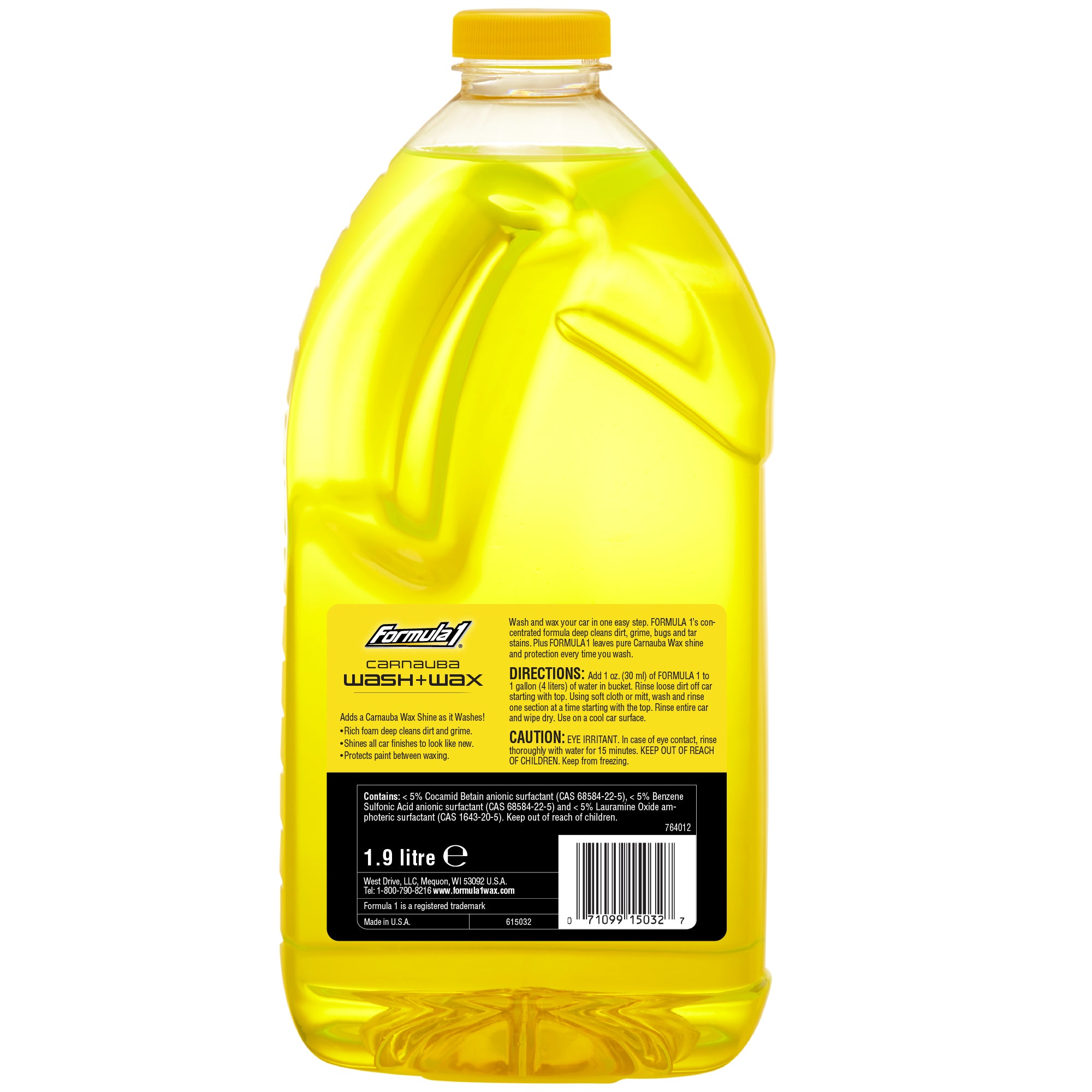 FORMULA 1 - FORM 1 CARNAUBA WSH&WAX 6/64OZ