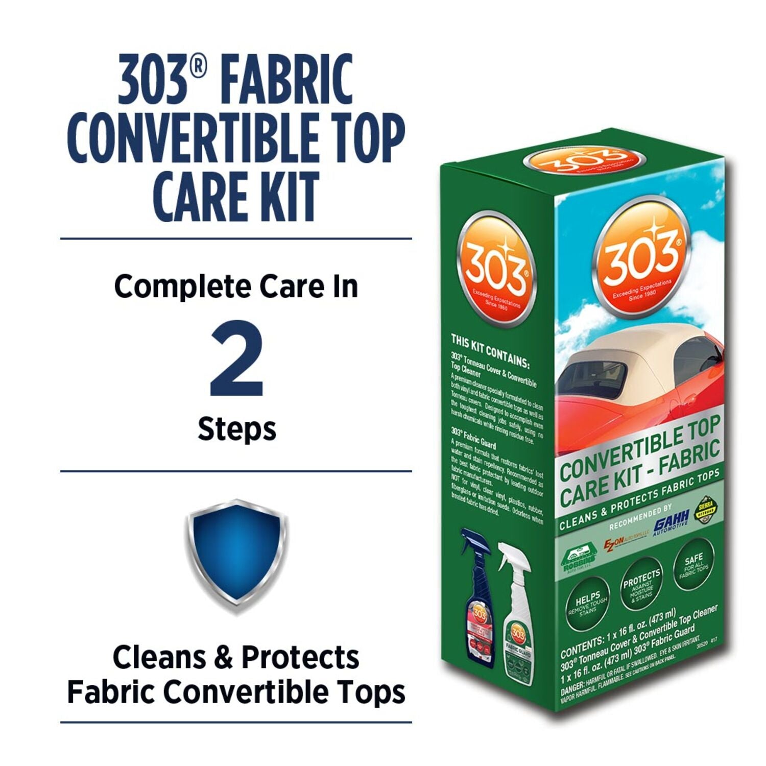 303 - GOLD FABRC CONVERT TOP CARE KIT