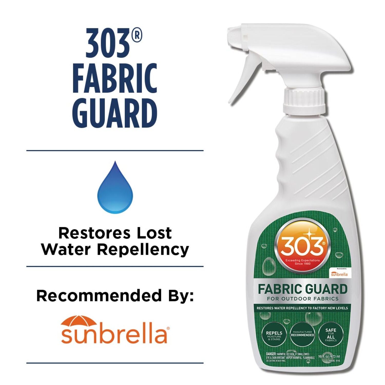 303 - 303 FABRIC GUARD 6/16 OZ