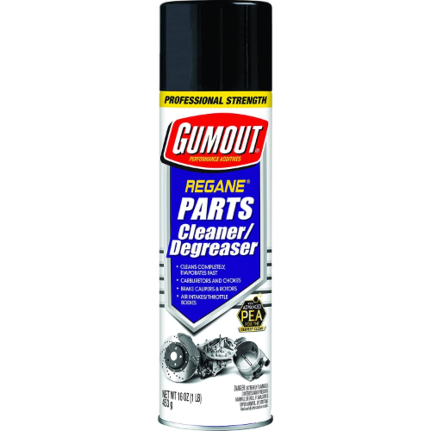 GUMOUT - GO PARTS CLNR/DGRSR 6/16OZ