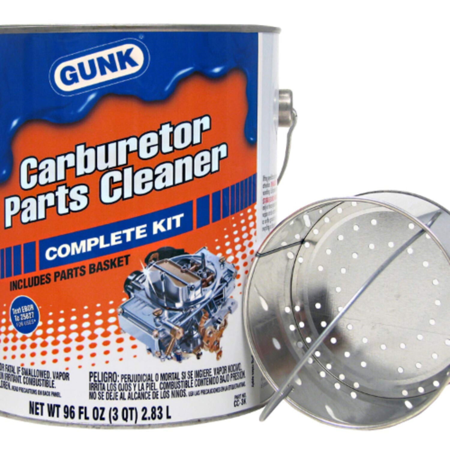 GUNK - GUNK CARB CLNR W/BUCKET 4/96OZ