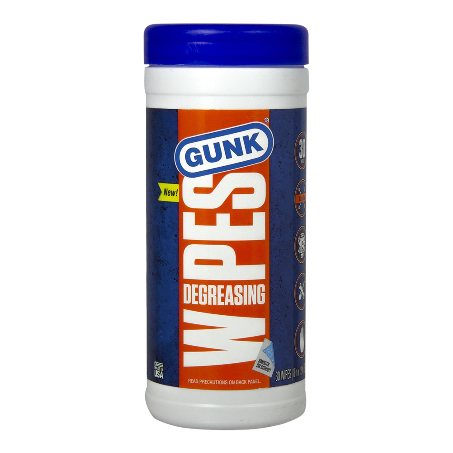 GUNK - GUNK ENG CLEAN/DEGR WIPES 30CNT
