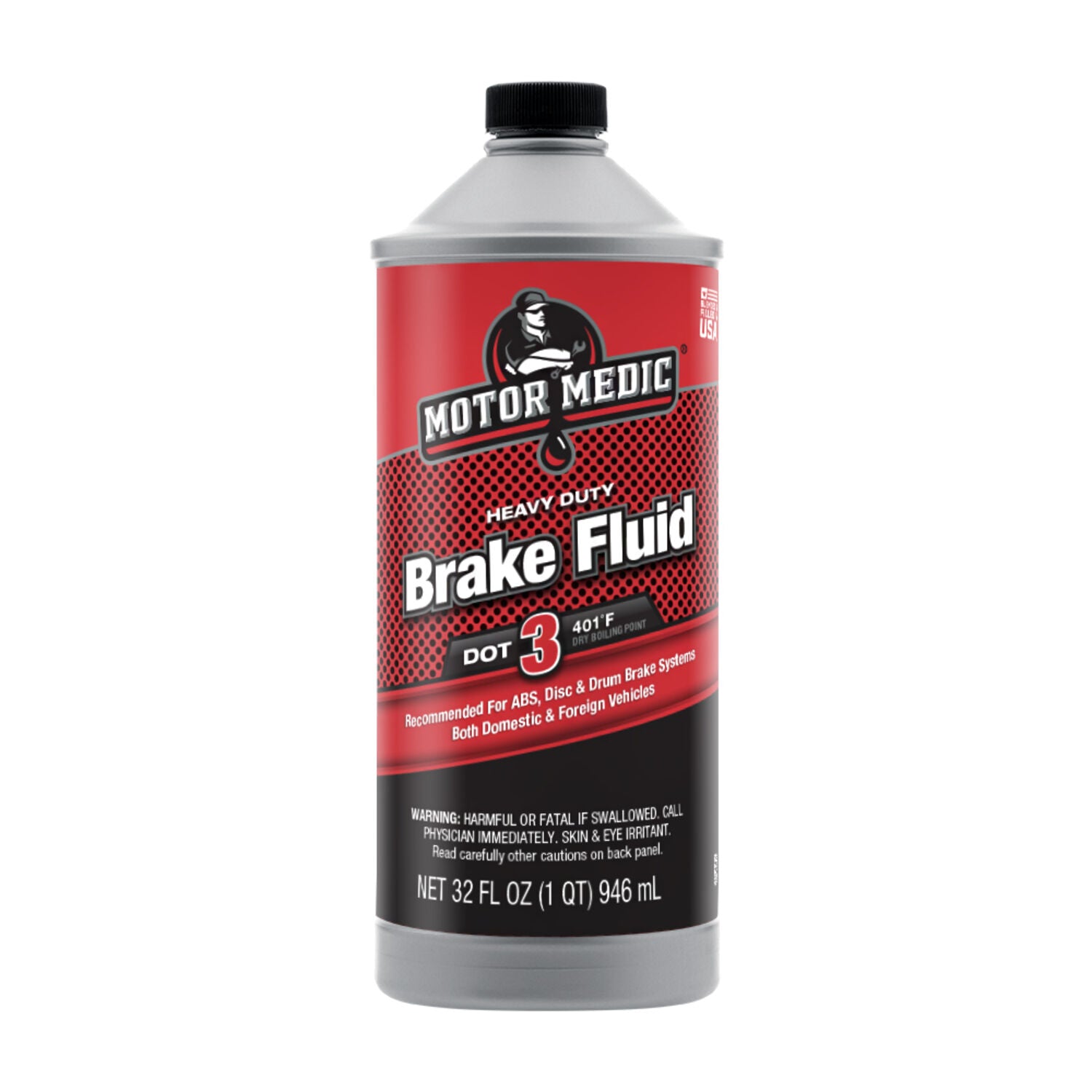 MOTOR MEDIC - MOTORMEDIC DOT3 BRAKE FL 12/1QT