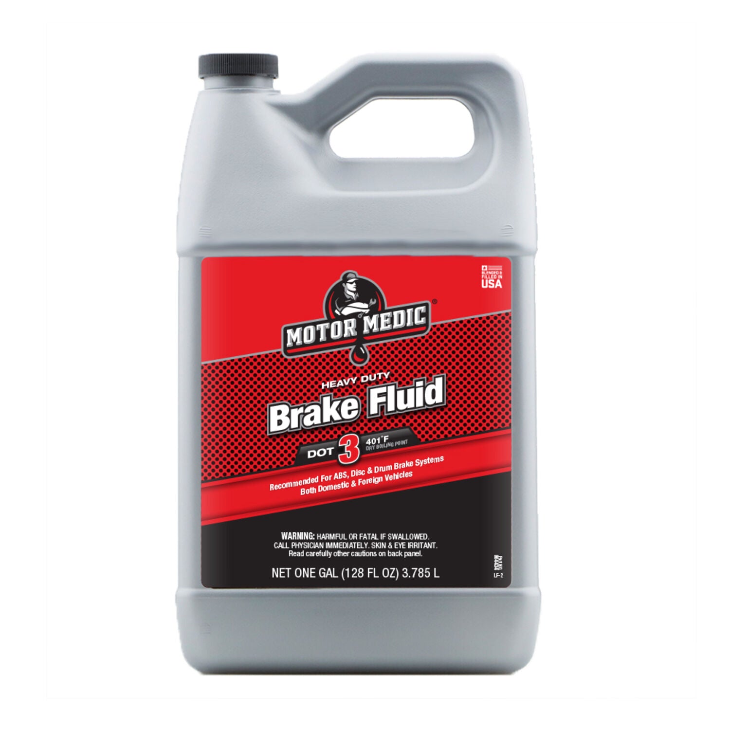 MOTOR MEDIC - MOTORMEDIC DOT3 BRAKE FL 4/1GAL