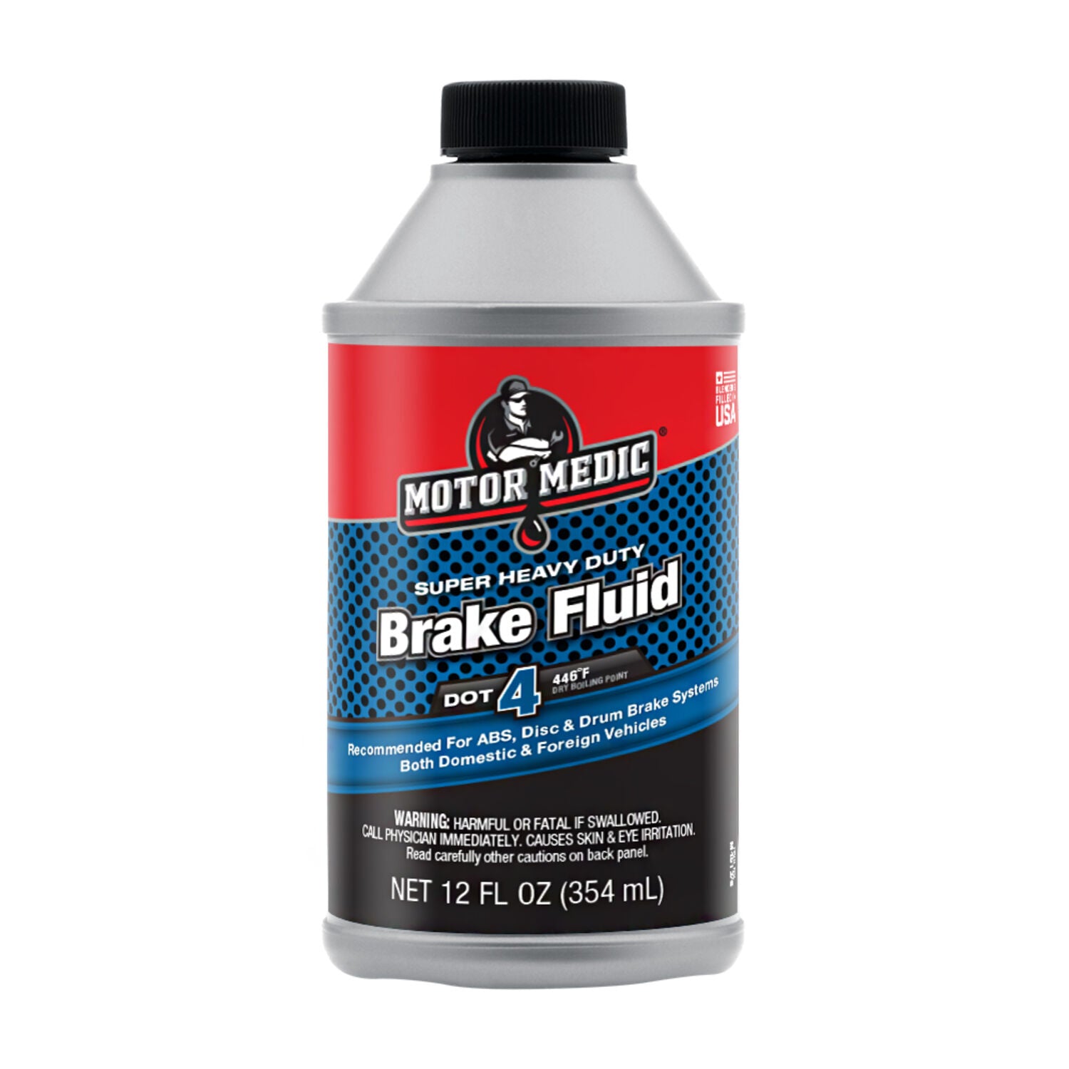 MOTOR MEDIC - MOTORMEDIC DOT4 BRAKE FL 6/12OZ