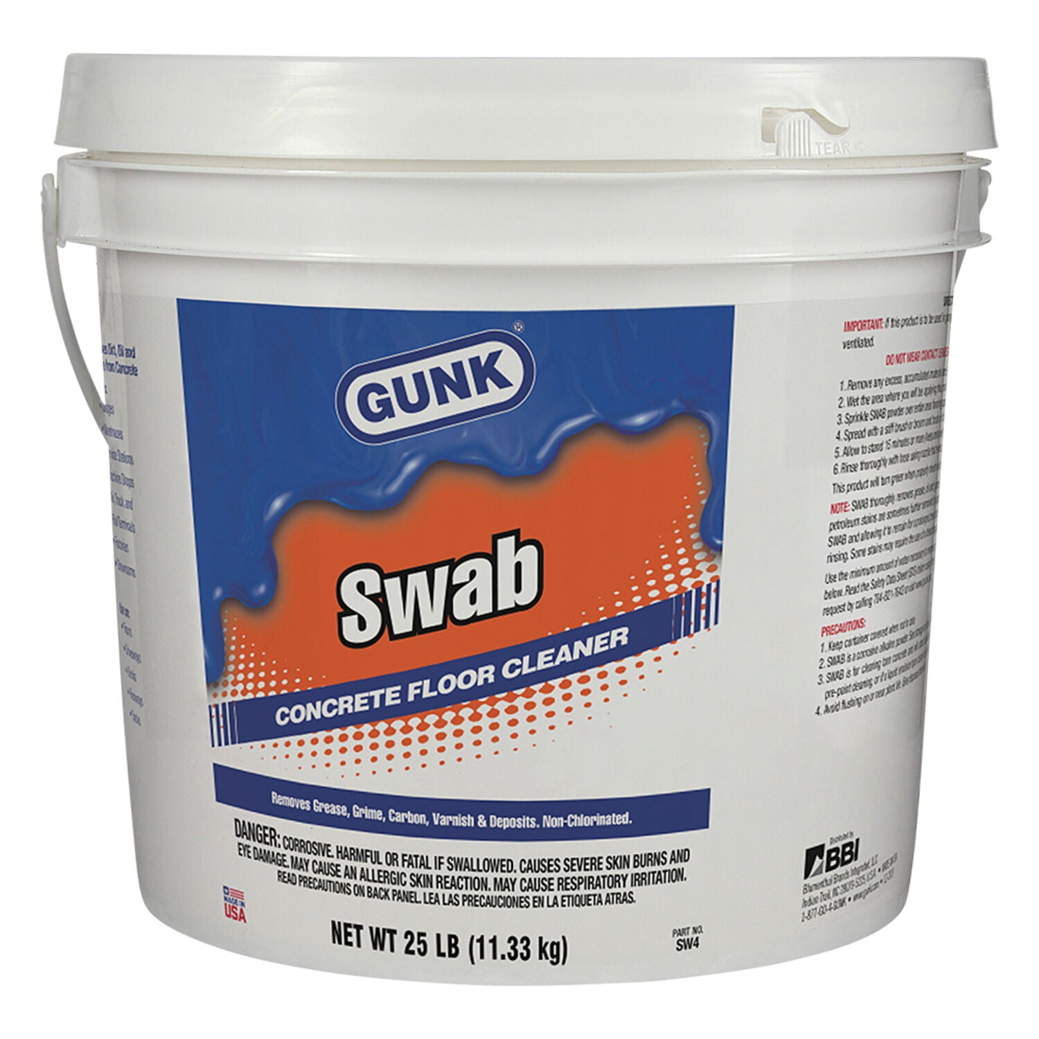 GUNK - GUNK CONCRETE CLNR 25LB/PAIL
