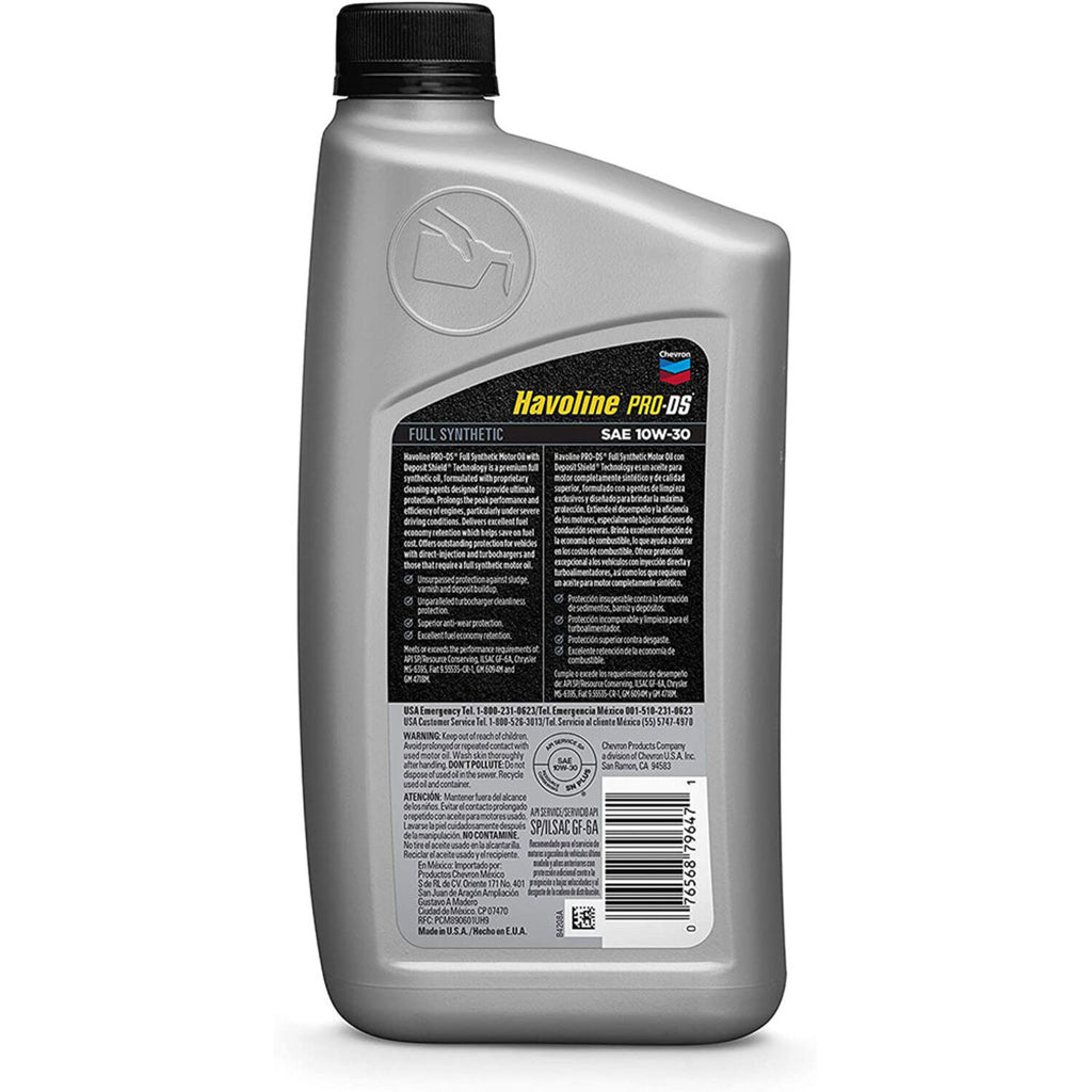 HAVOLINE - HAVOLINE PRODS FS 10W30 6/1QT