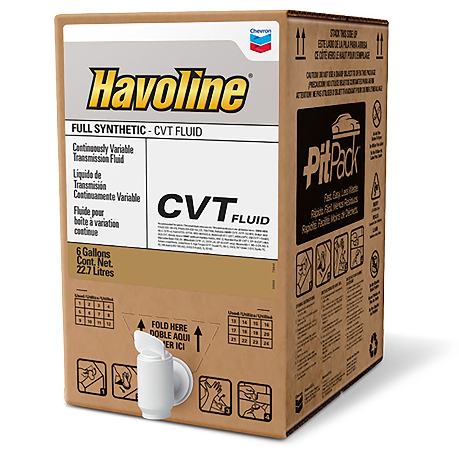 HAVOLINE - HAVOLINE FS CVT FLUID 6 GAL BIB