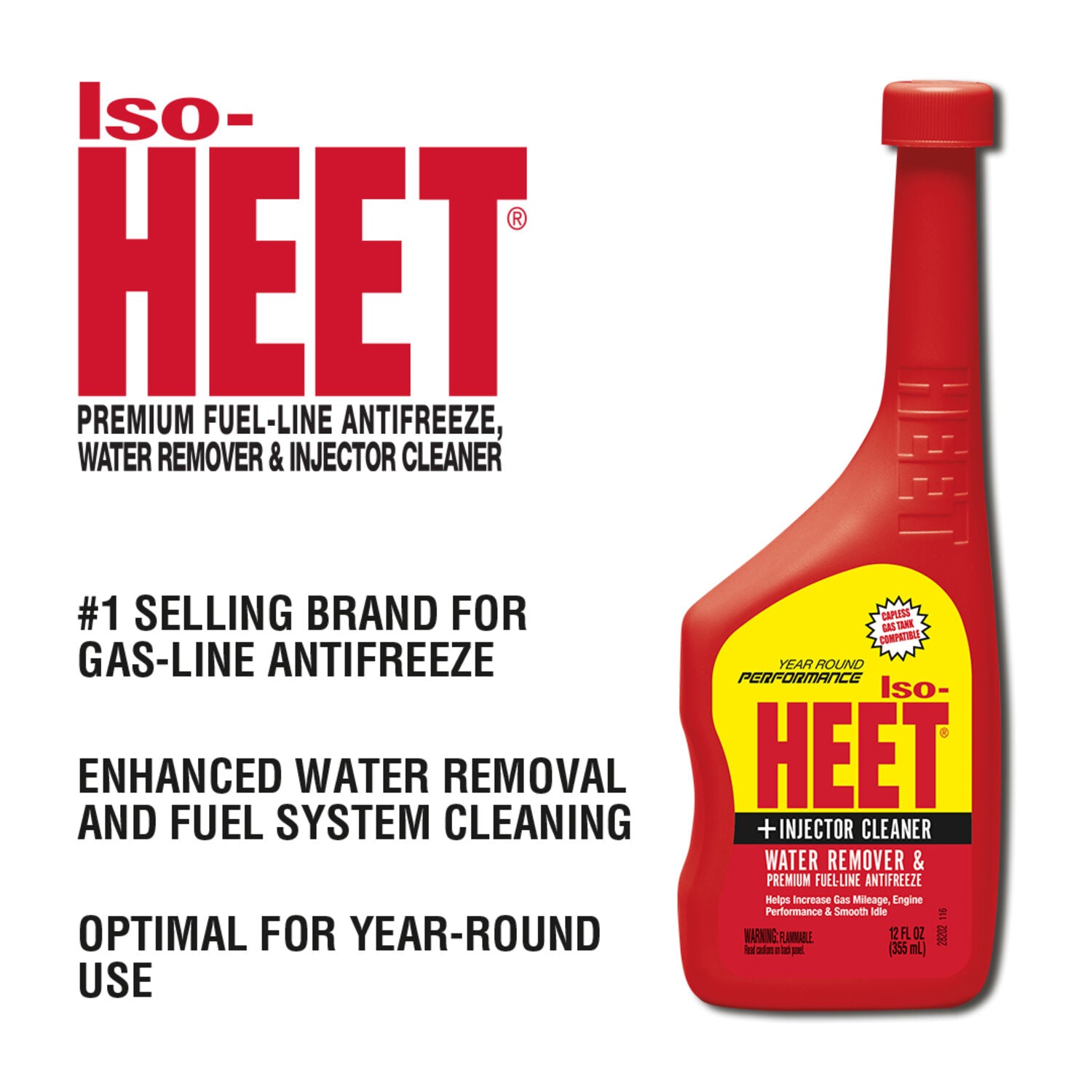 HEET - ISO HEET GASLINE A/F 24/12OZ