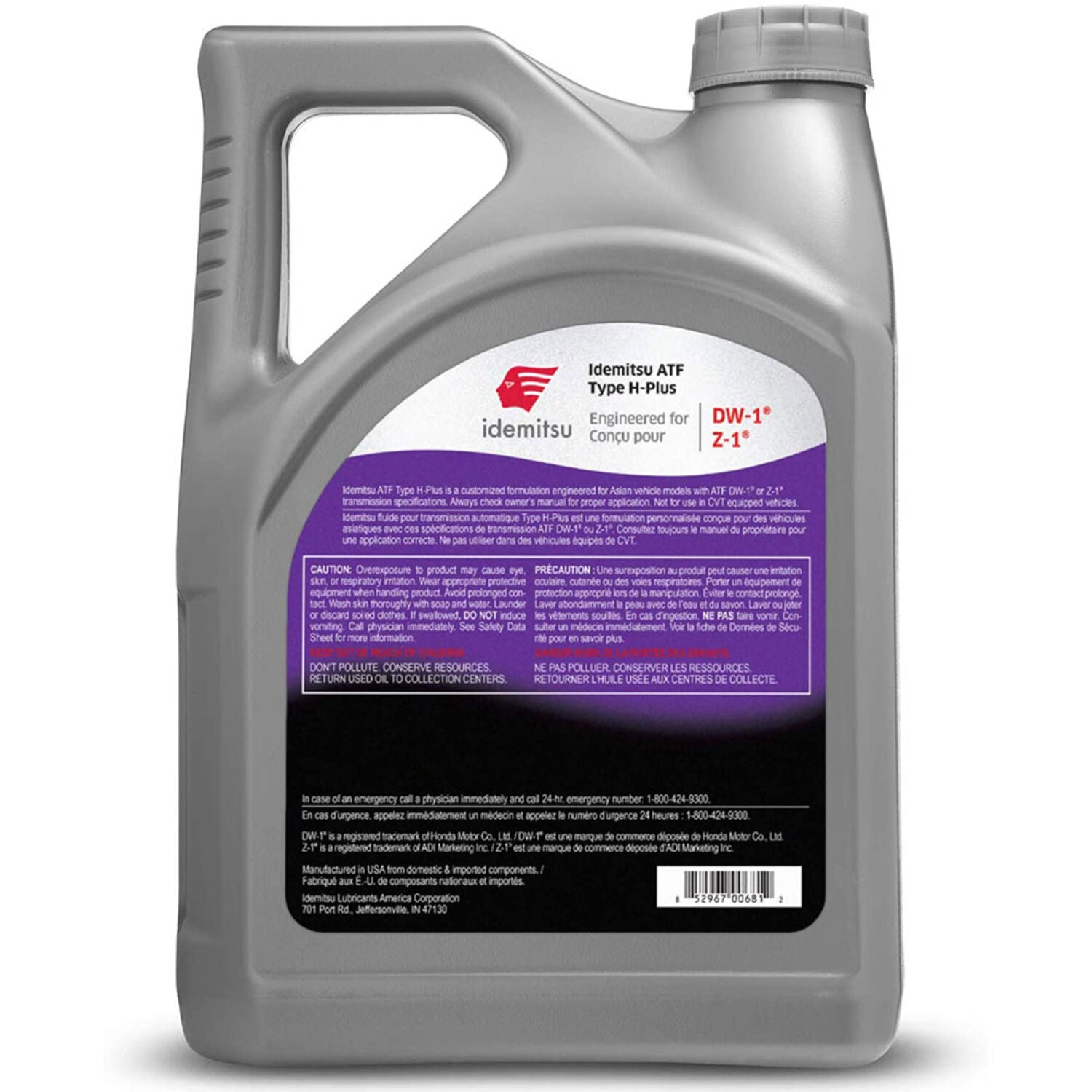 IDEMITSU - IDEMITSU ATF TYPE H PLUS 4/5QT
