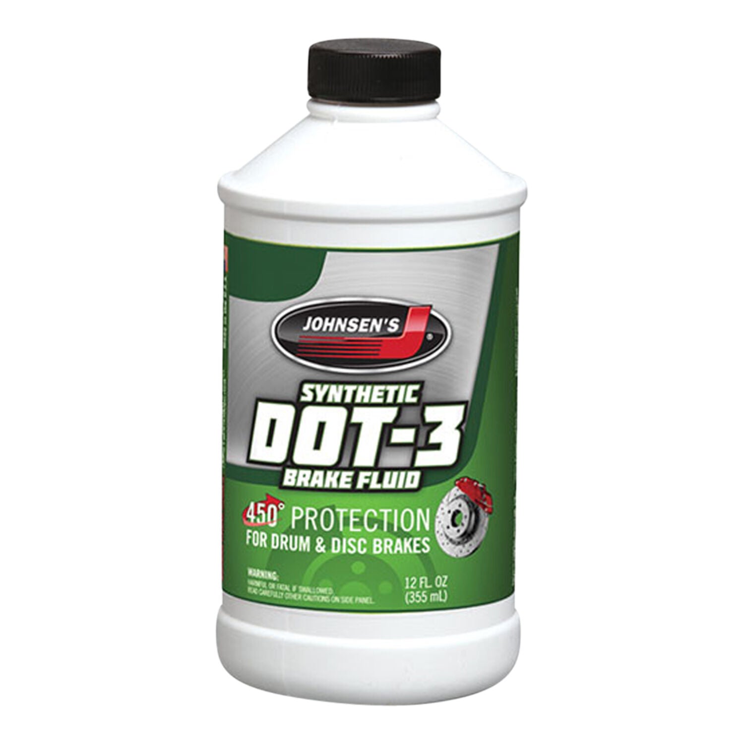 JOHNSEN PRODUCTS - JOHNSENS DOT3 BRAKE FLD 12/12OZ
