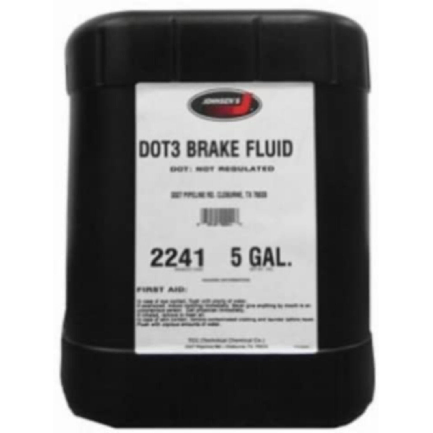 JOHNSEN PRODUCTS - JOHN DOT 3 BRAKE FLUID 5GAL