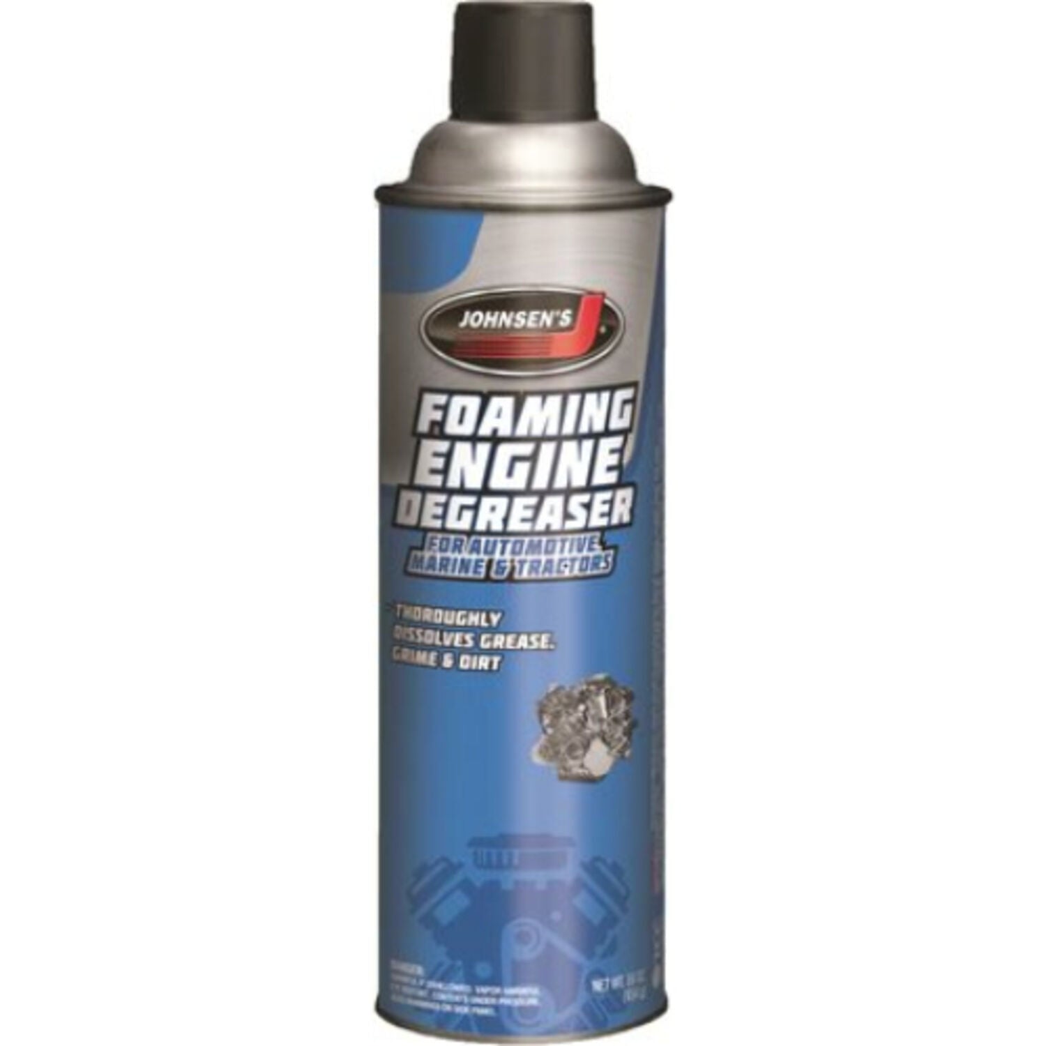JOHNSEN PRODUCTS - ENGINE FOAM DEGREASER 12/16OZ