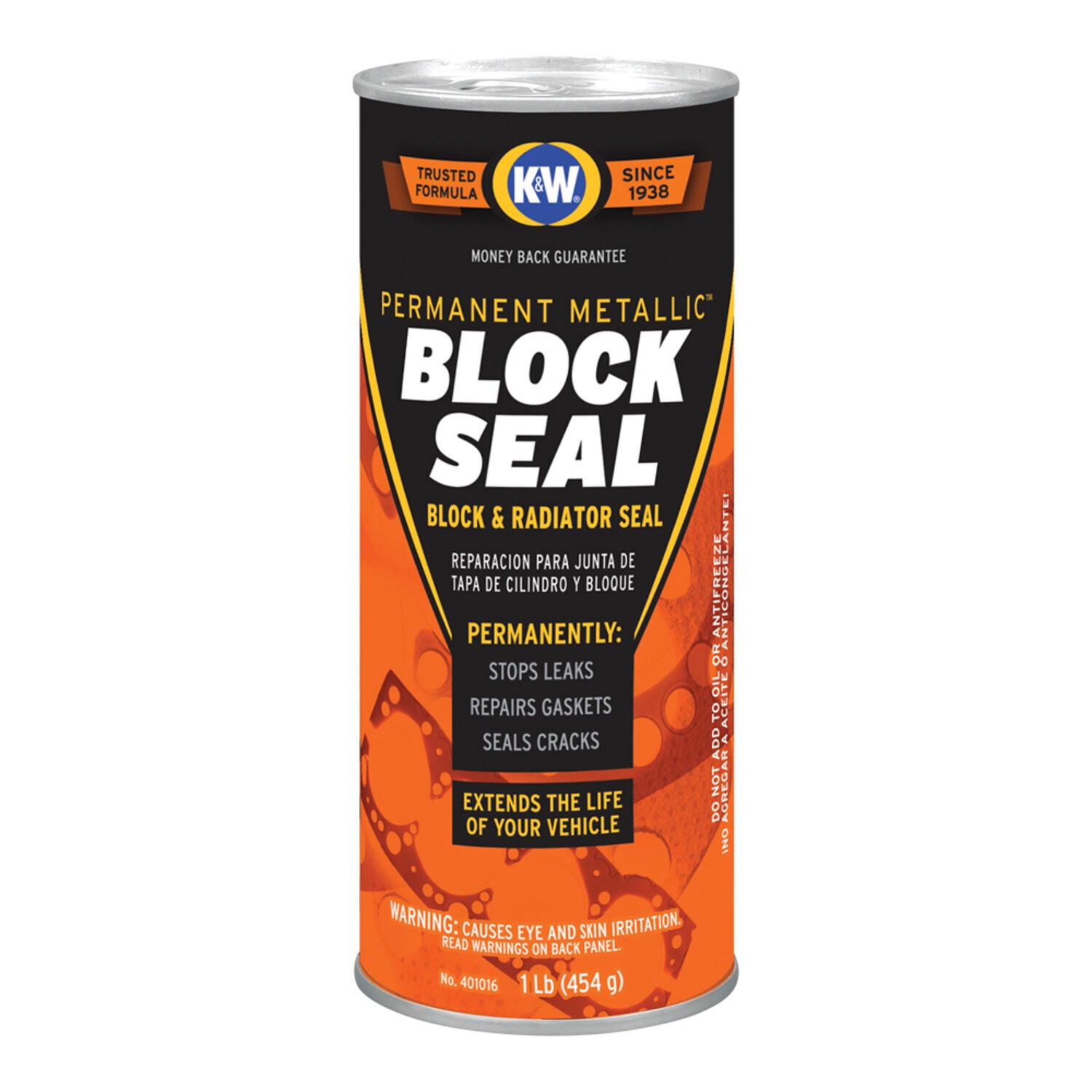 K & W - K&W METALLIC BLOCK SEAL 12/16OZ