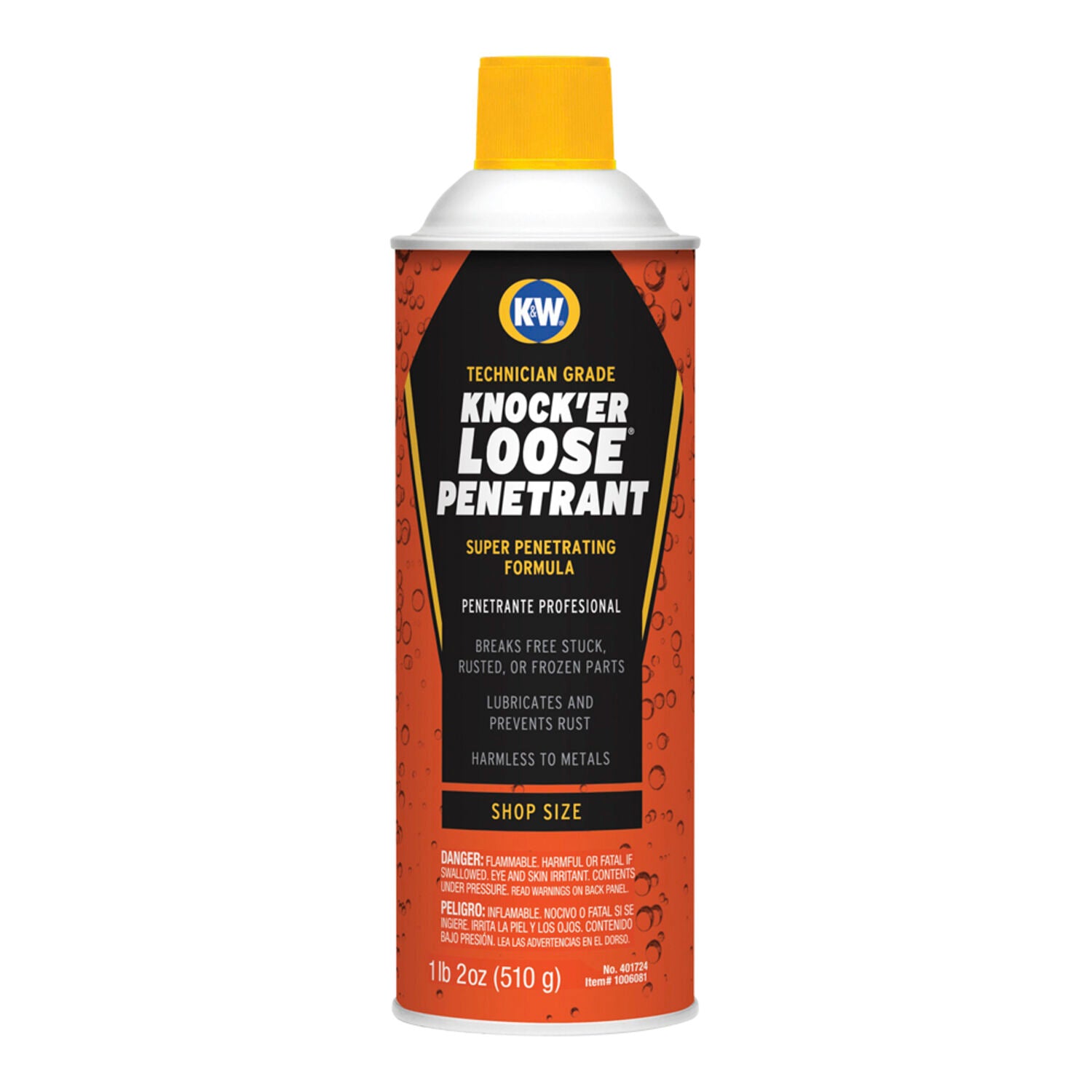 K & W - K&W KNOCK'ER LOOSE LUBE 12/18OZ