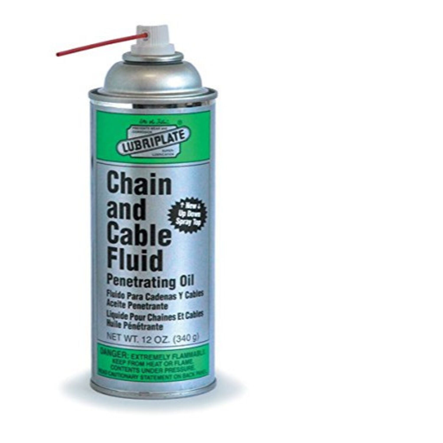 LUBRIPLATE - LUBRIPLATE CHAIN/CABLE 12/12OZ