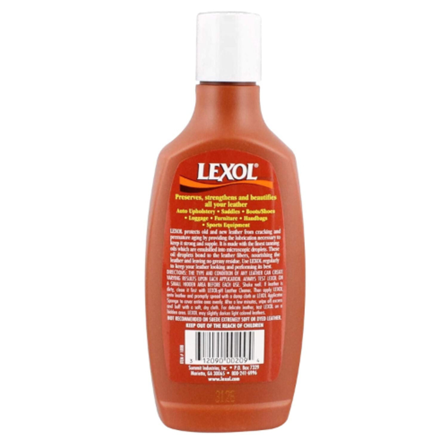 LEXOL - LEATHER CONDITIONER 8 OZ