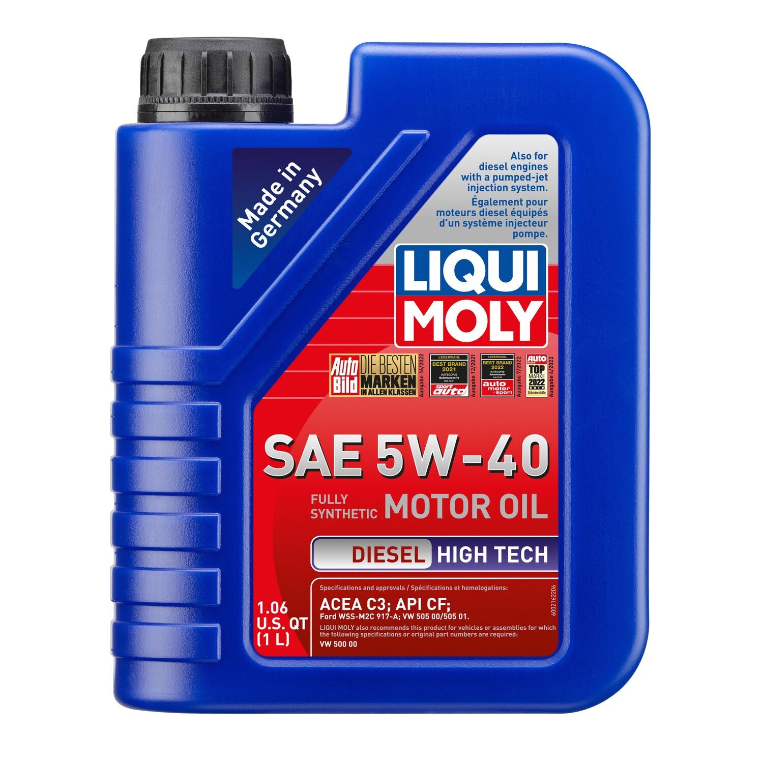 LIQUI MOLY - LIQM DIESEL HI TECH 5W40 6/1L