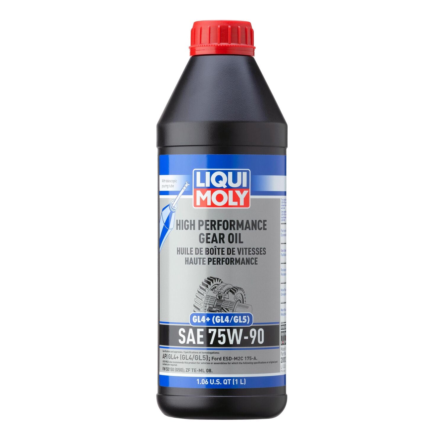 LIQUI MOLY - LIQM HI PERF GEAR 75W90 6/1L
