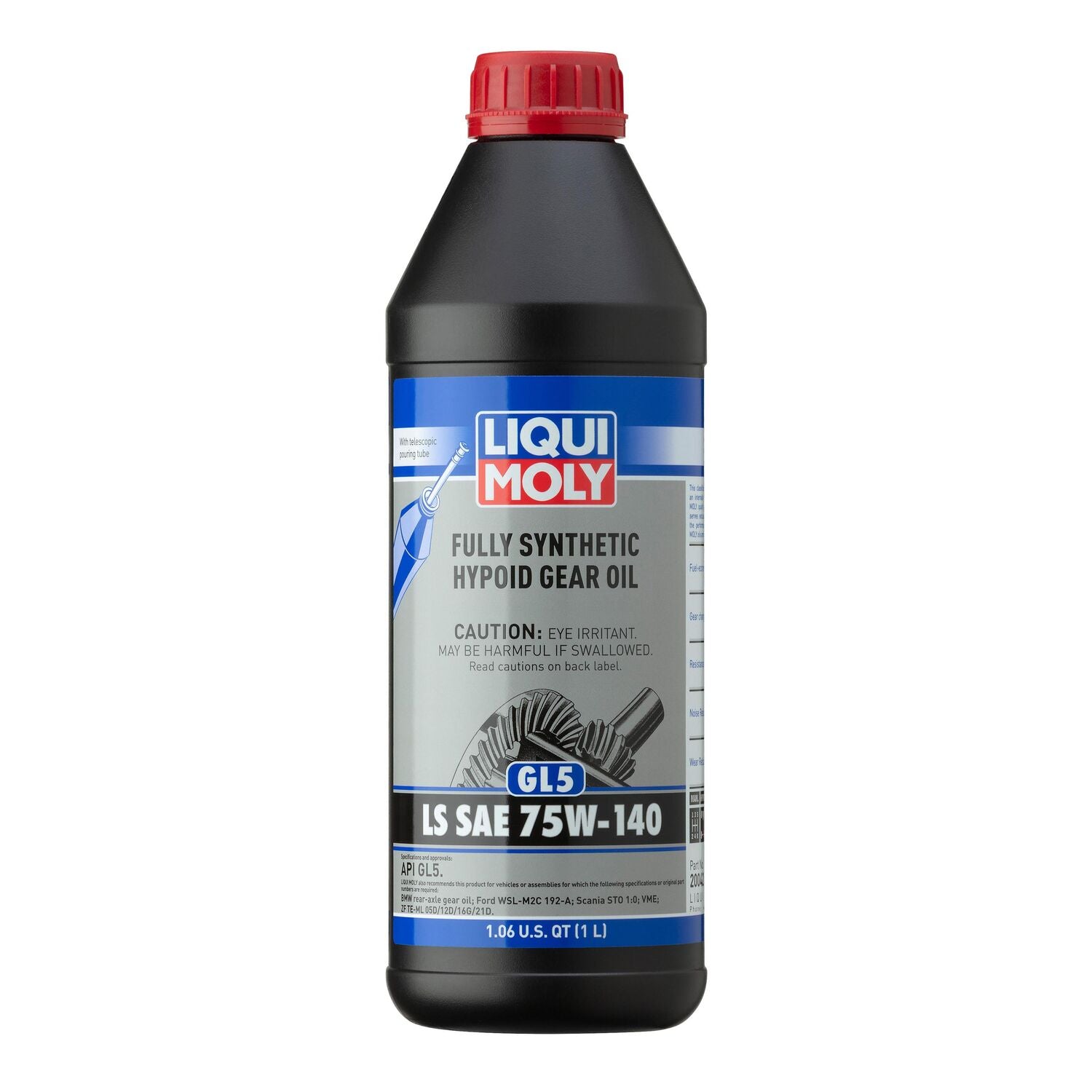 LIQUI MOLY - LIQM SYN GR OIL 75W140 6/1L