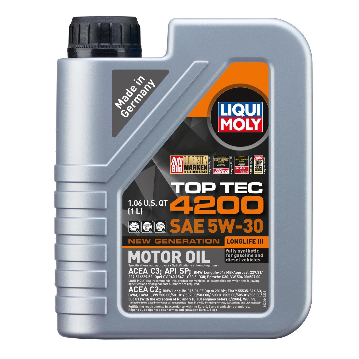 LIQUI MOLY - LIQM TOP TEC 4200 5W30 6/1L