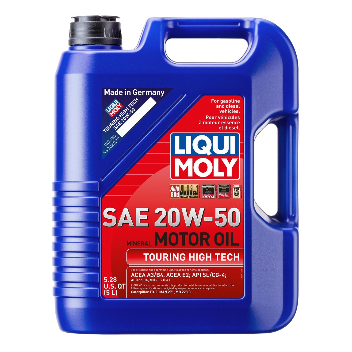 LIQUI MOLY - LIQM THT MOTOROIL 20W50 4/5L
