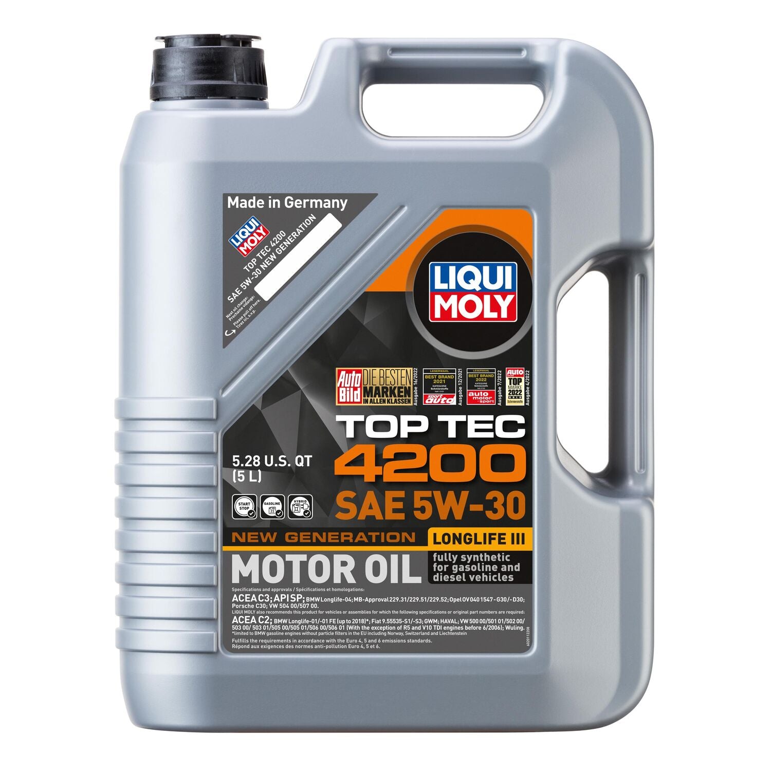 LIQUI MOLY - LIQMOLY TOP TEC 4200 5W30 4/5L