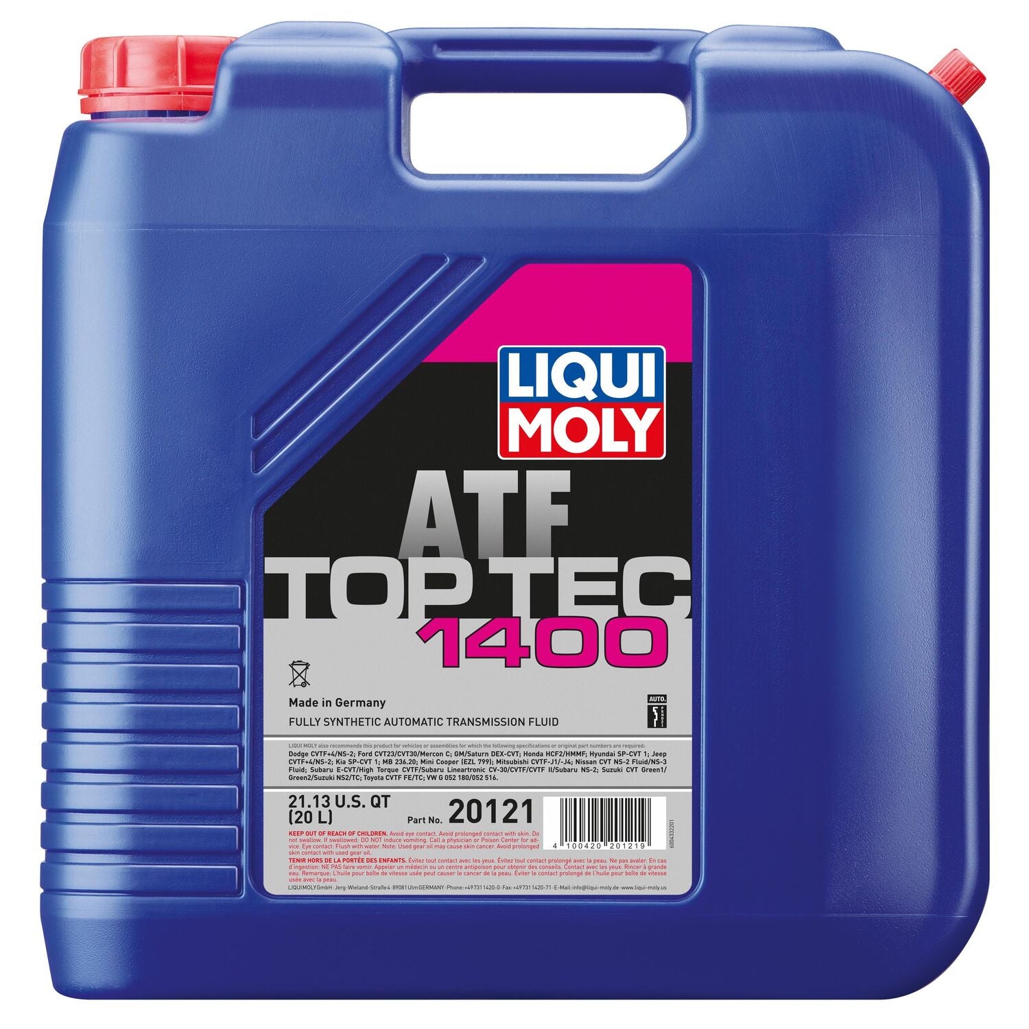 LIQUI MOLY - LIQM TOP TEC 1400 ATF 20L