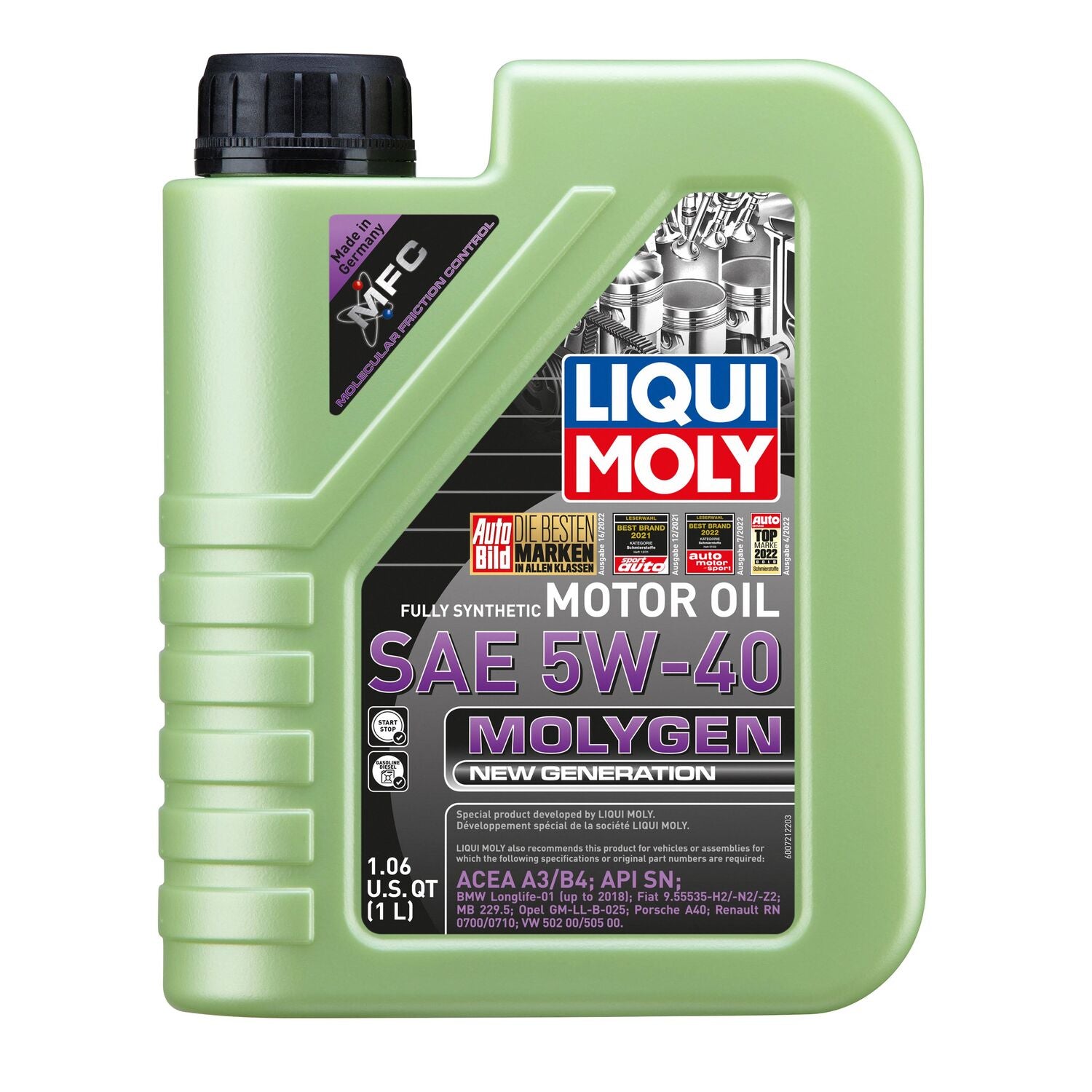 LIQUI MOLY - LIQM NEW GENERATION 5W40 6/1L