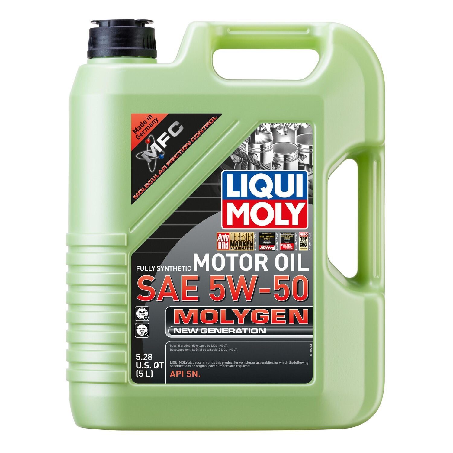 LIQUI MOLY - LIQUI MOLY MOLYGEN 5W50 4/5L