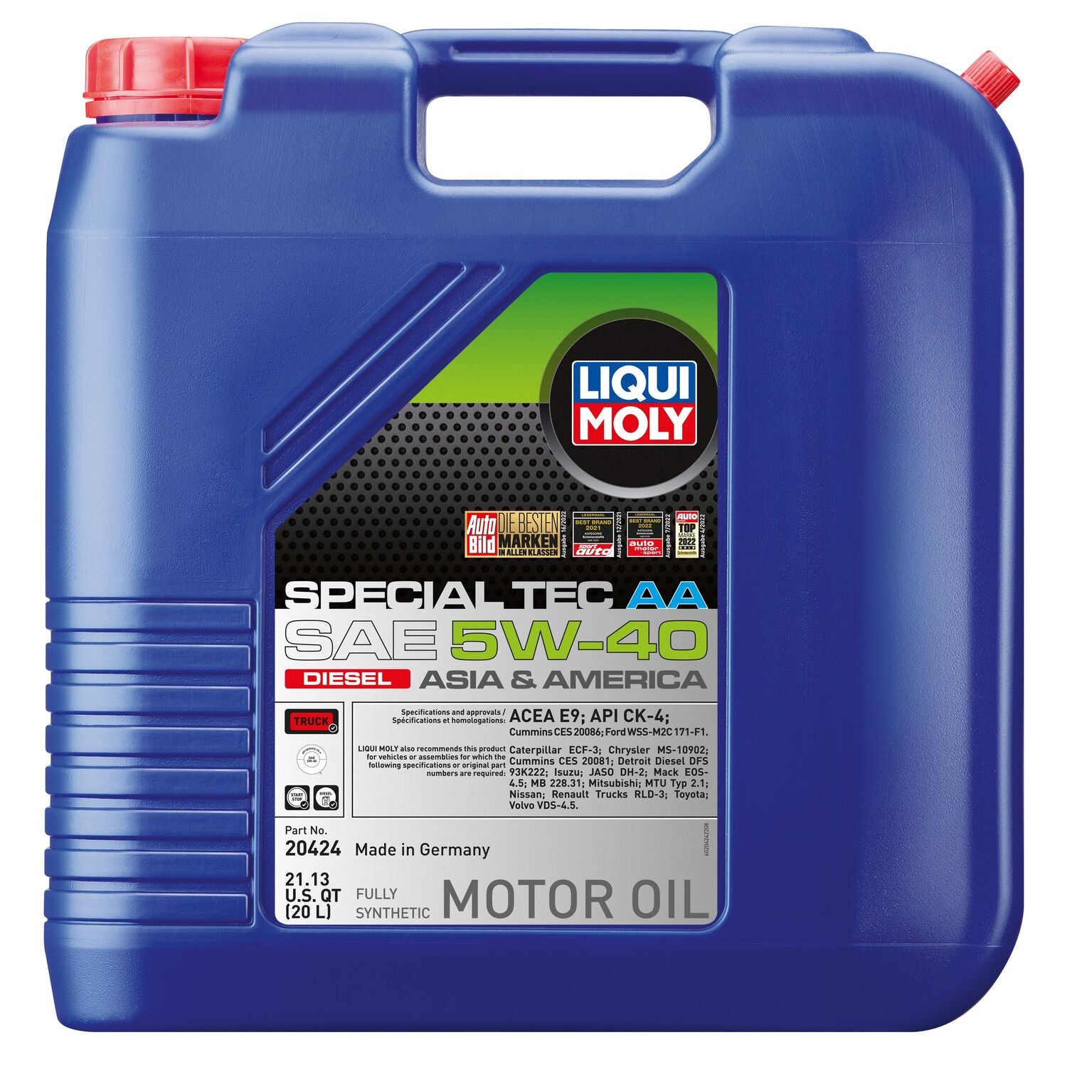 LIQUI MOLY - LM SPEC TEC AA 5W40 DIESEL 20L