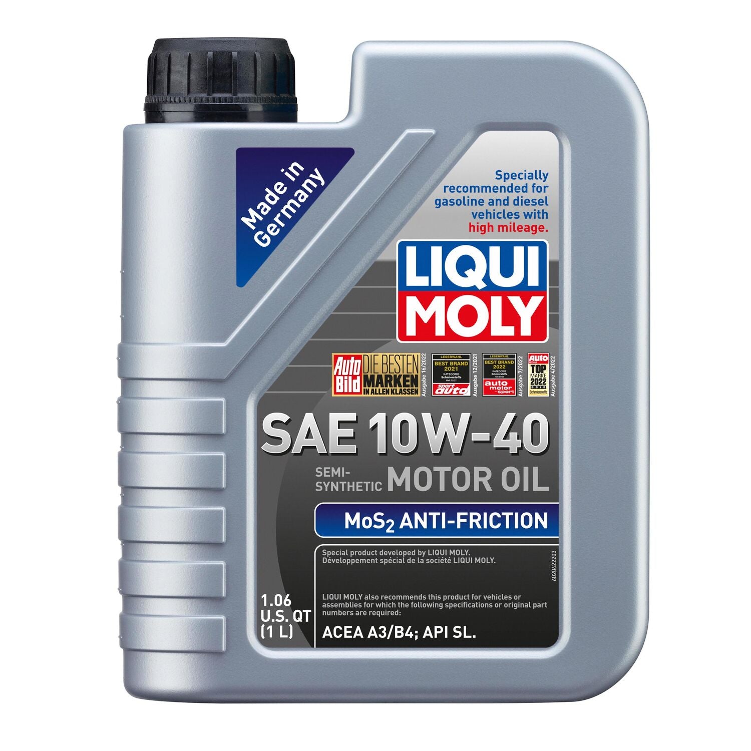 LIQUI MOLY - LIQM MOS2 ANTIFRCT 10W40 12/1L