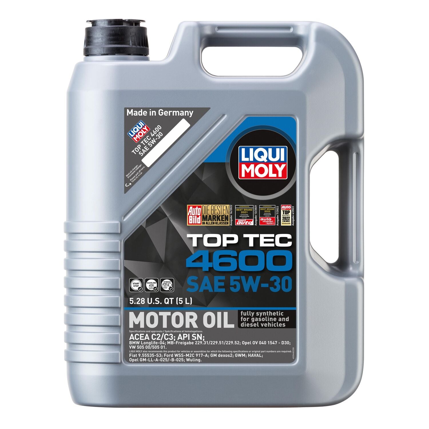 LIQUI MOLY - LIQM TOP TEC 4600 5W30 4/5L
