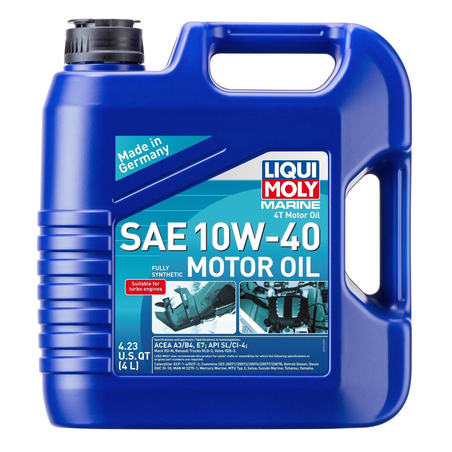 LIQUI MOLY - LIQM MARINE 4T 10W40 4/4L
