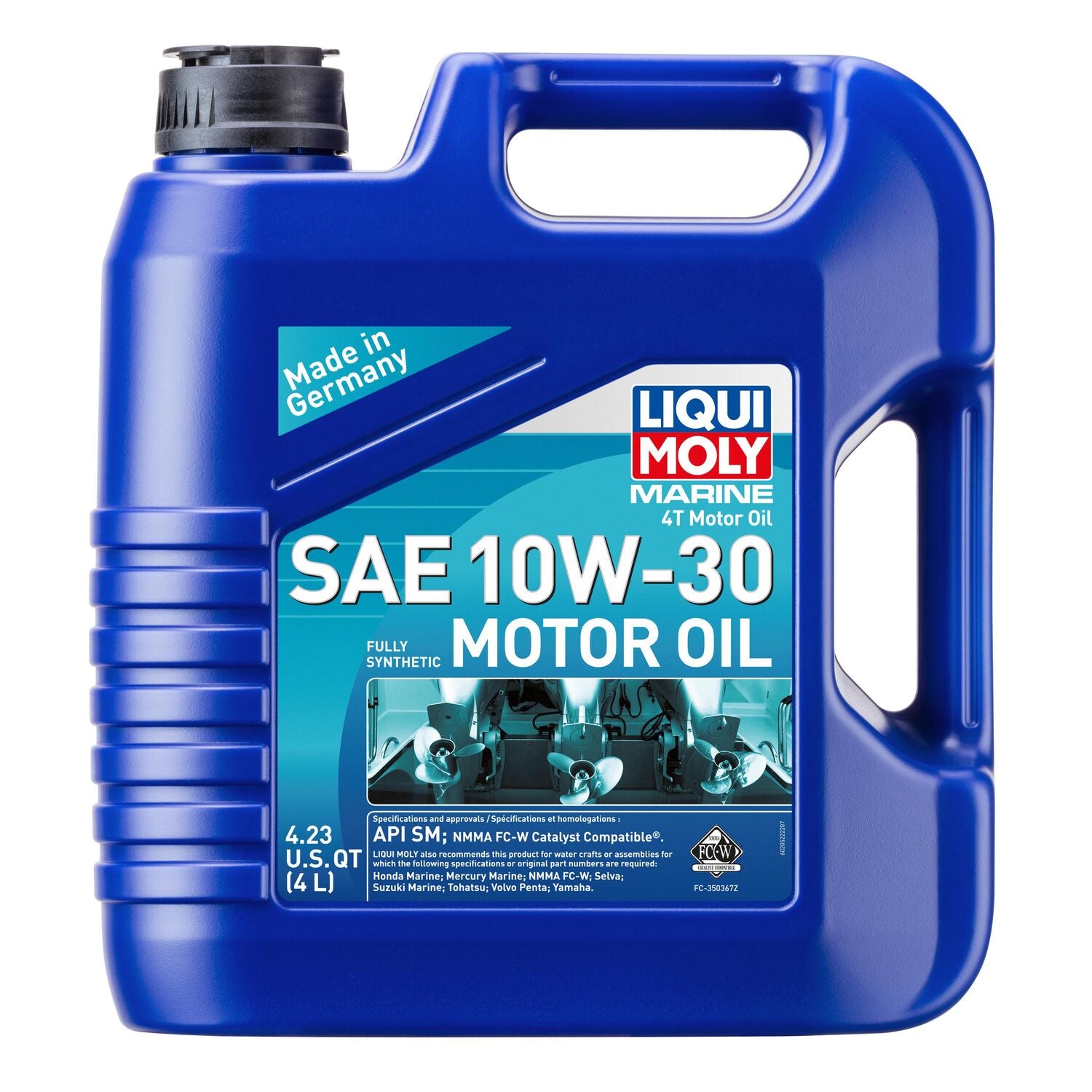 LIQUI MOLY - LIQM MARINE 4T 10W30 4/4L