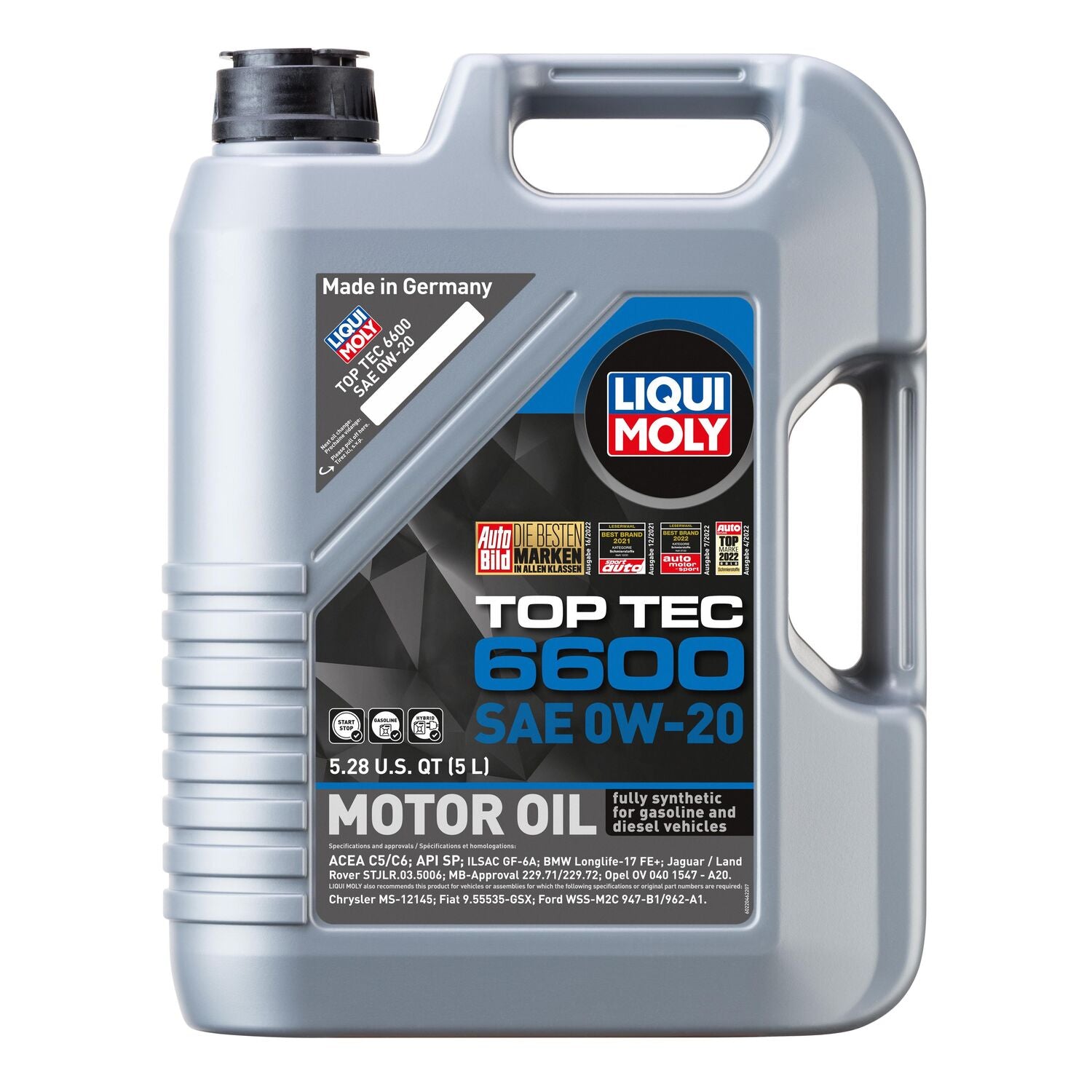 LIQUI MOLY - LIQM TOP TEC 6600 0W20 4/5L