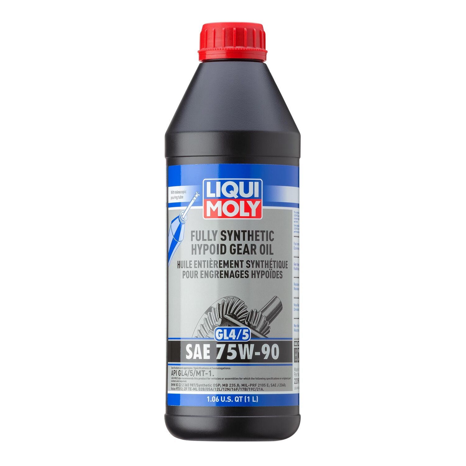 LIQUI MOLY - LIQM SYN GEAR GL5 75W90 6/1L
