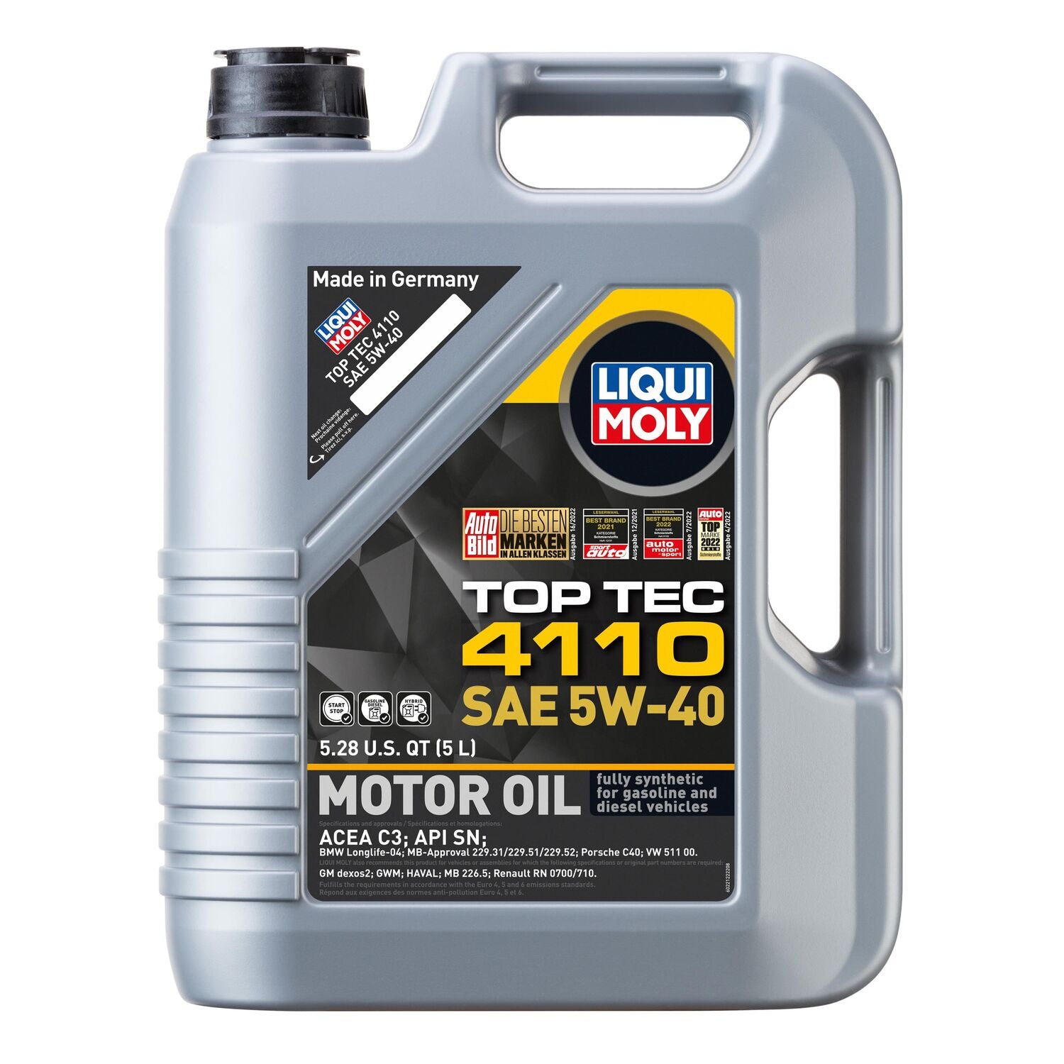 LIQUI MOLY - LIQUI MOLY TOP TEC 5W40 4/5L