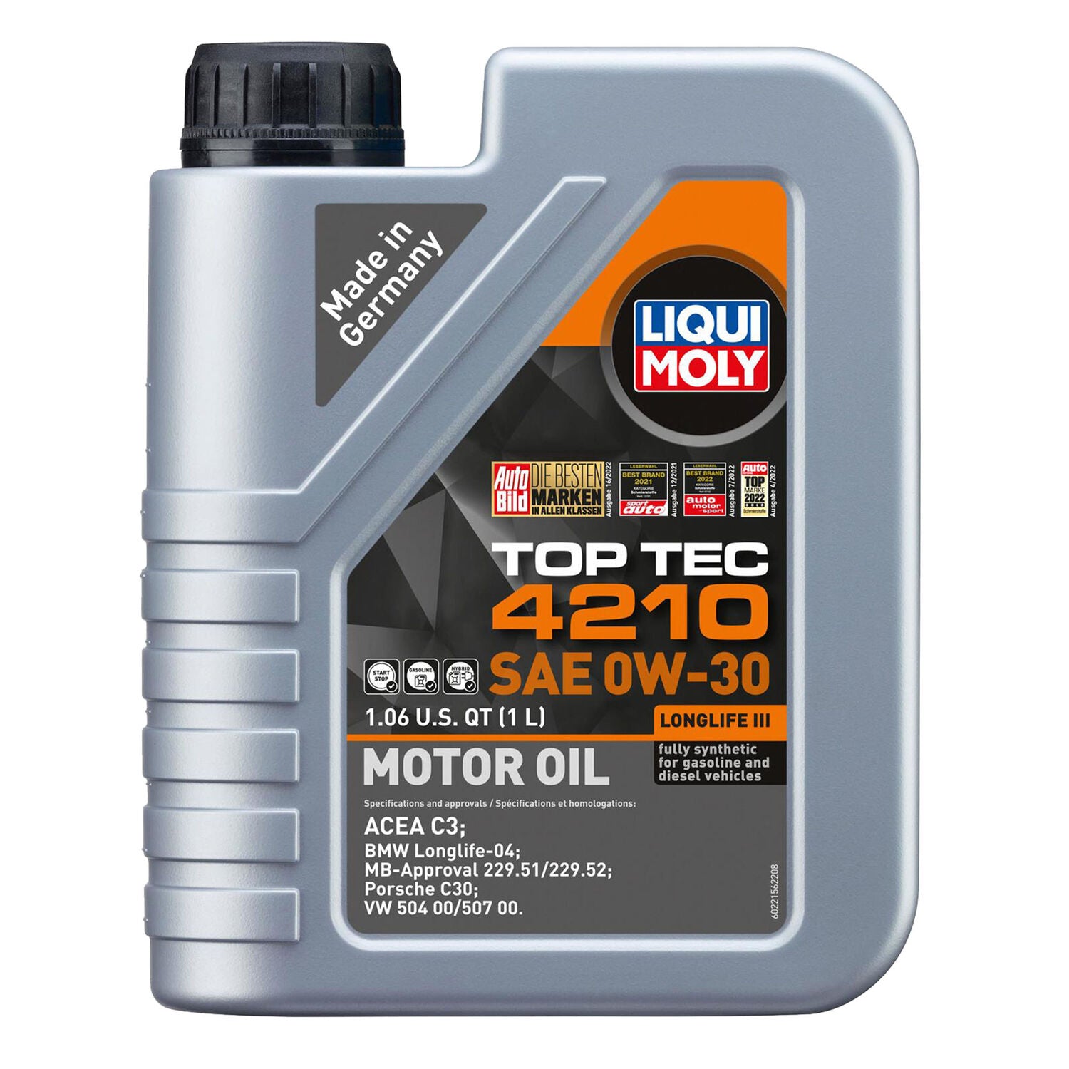 LIQUI MOLY - LIQM TOP TECH 4210 0W30 6/1L