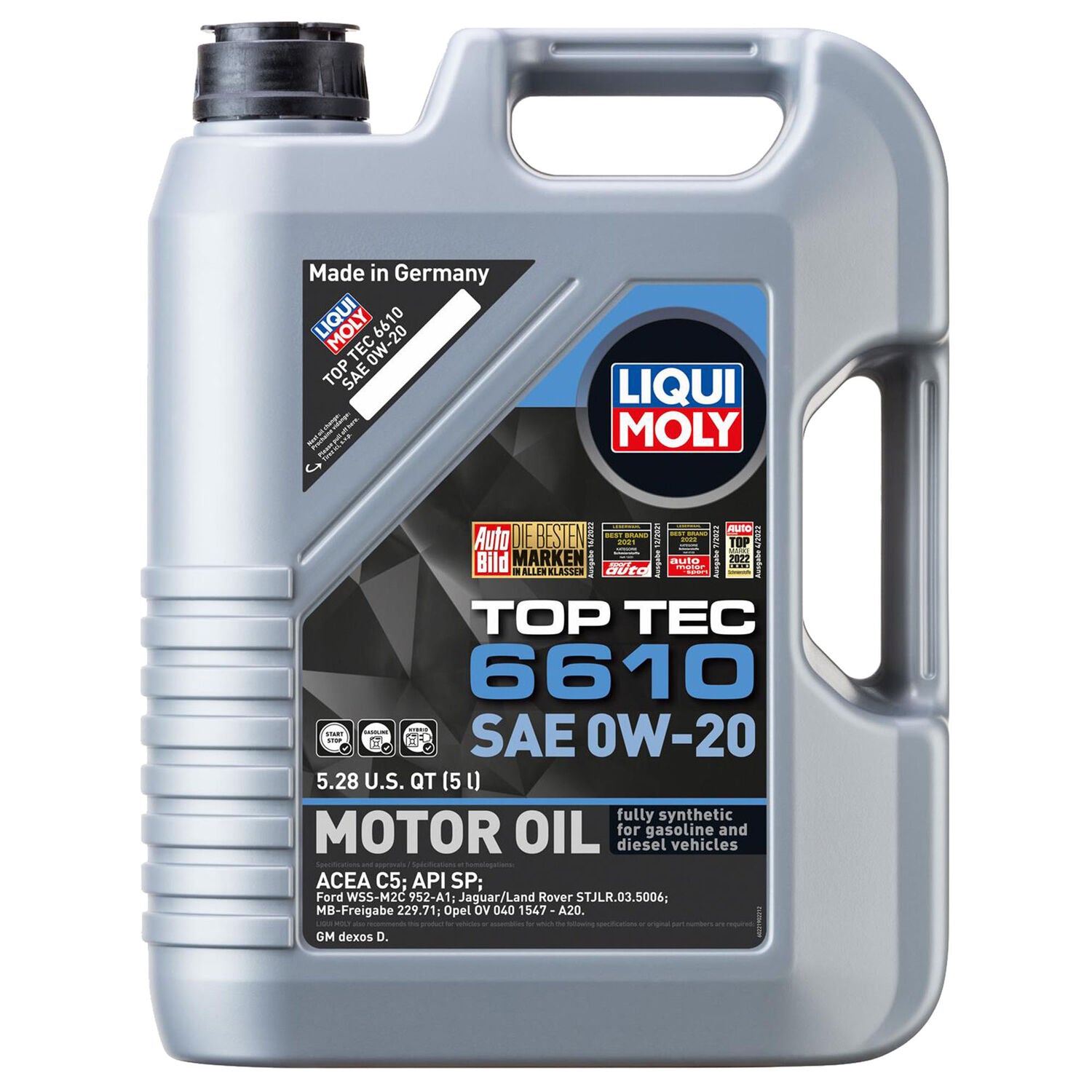 LIQUI MOLY - LIQM TOP TEC 6610 0W20 4/5L