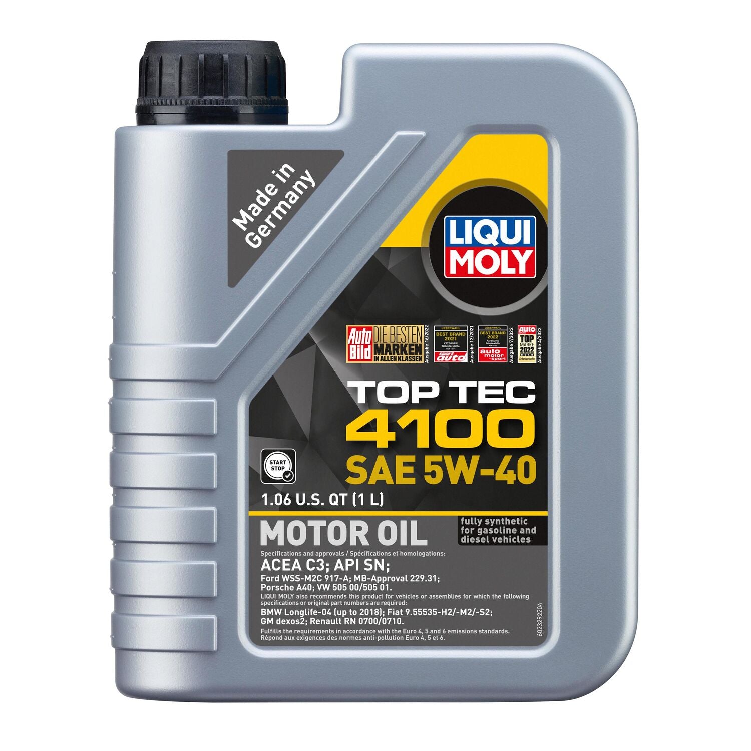 LIQUI MOLY - LIQM TOP TEC 4100 5W40 6/1L